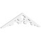 Ekena Millwork Pitch Vienna Architectural Grade PVC Gable Pediment, 36"W x 9"H x 1"P (6/12) GPP036X009X100VIE - alternate 1